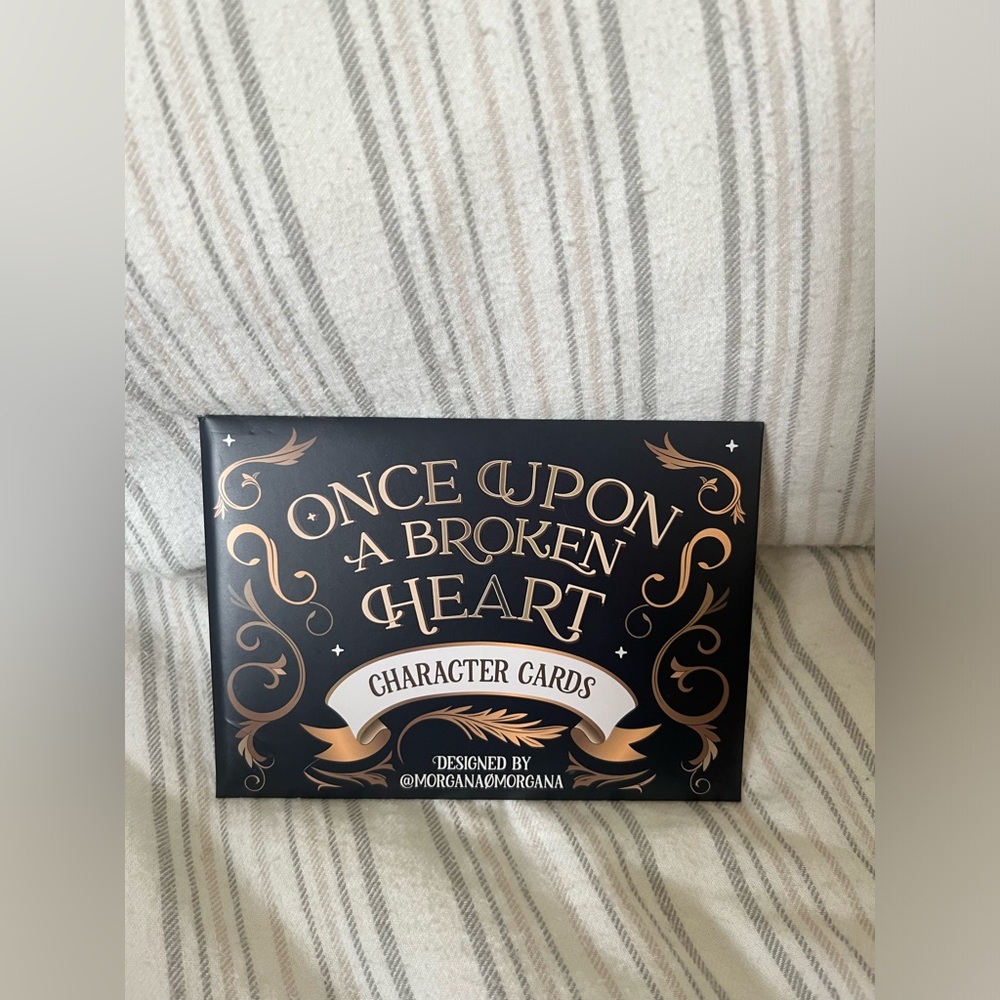 Fairyloot Once Upon A Broken Heart Character Cards